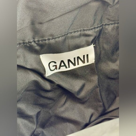 🆕 GANNI 🧿 NWT Small Recycled Tech Tote Bag Crossbody, Kalamata & Burgundy Pink - Picture 9 of 12